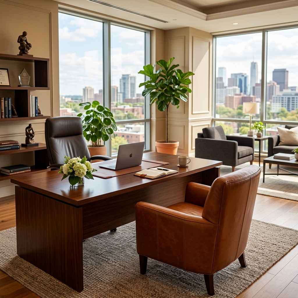 Oficina privada lista para asesoría