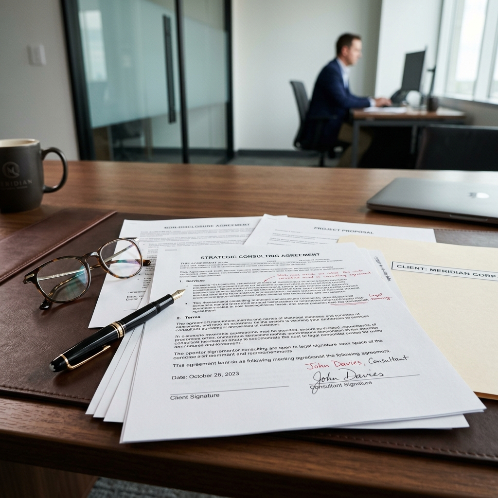 Revisión de contratos y documentos legales